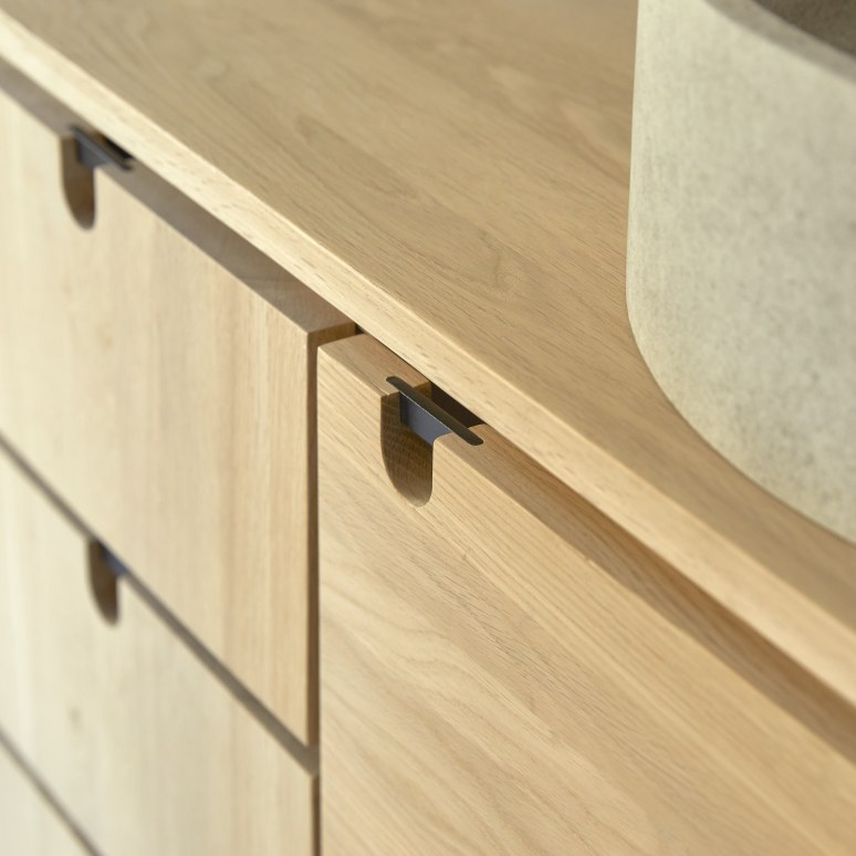 Jonàk - Massief eikenhouten badmeubel 145 cm