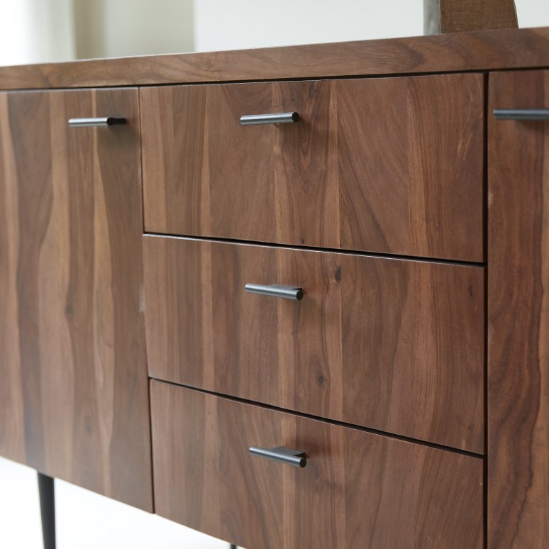 Jade - Massief palissander en marmeren buffet 175 cm