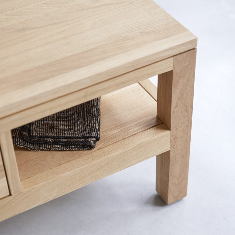 Vertigo - Solid Oak Coffee Table