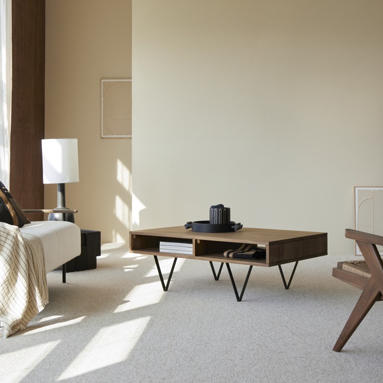 Metric - Solid Walnut Coffee Table