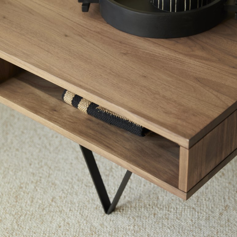 Metric - Solid Walnut Coffee Table