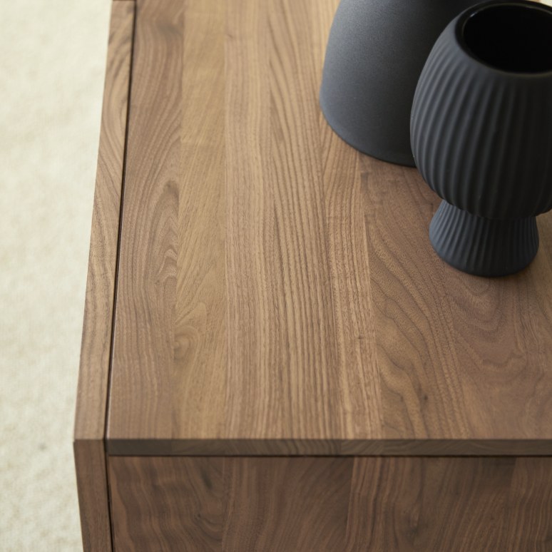 Metric - Solid walnut sideboard 175 cm