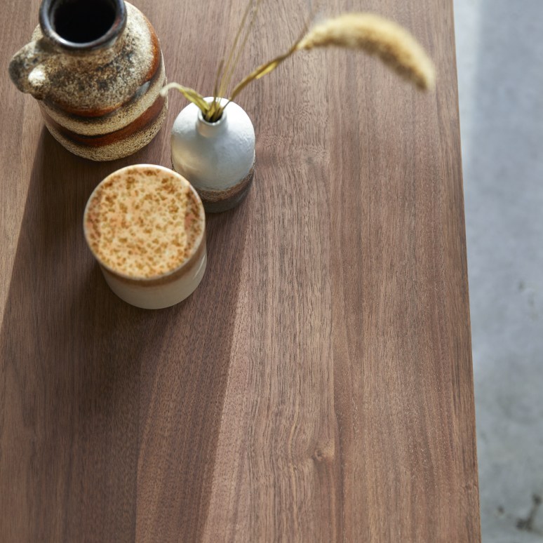 Ellie - Mobile TV in legno di noce massello 180 cm