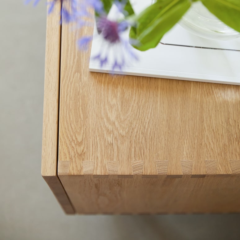 Jeanne - Solid Oak TV Stand