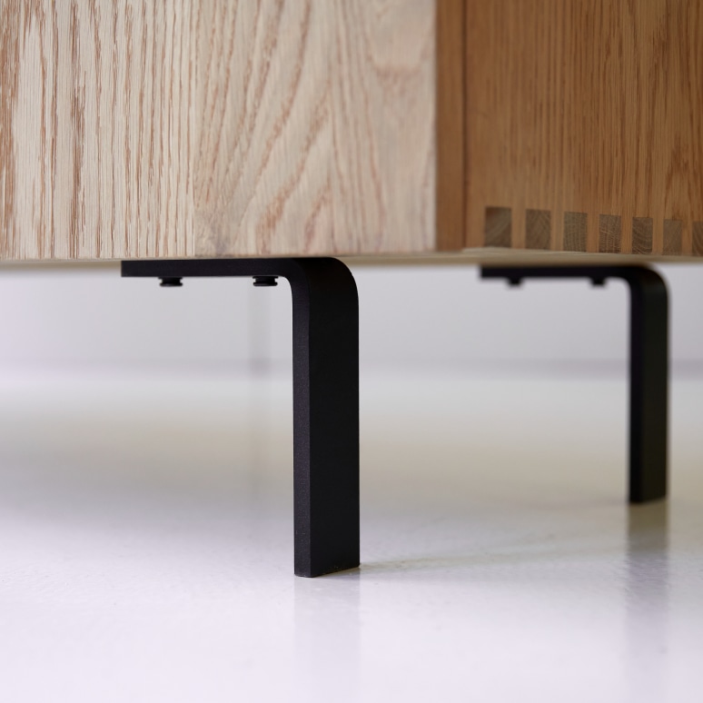 Jeanne - Solid Oak TV Stand