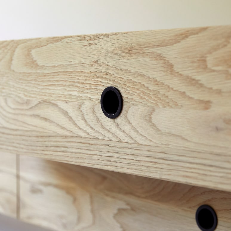 Jeanne - Solid Oak TV Stand