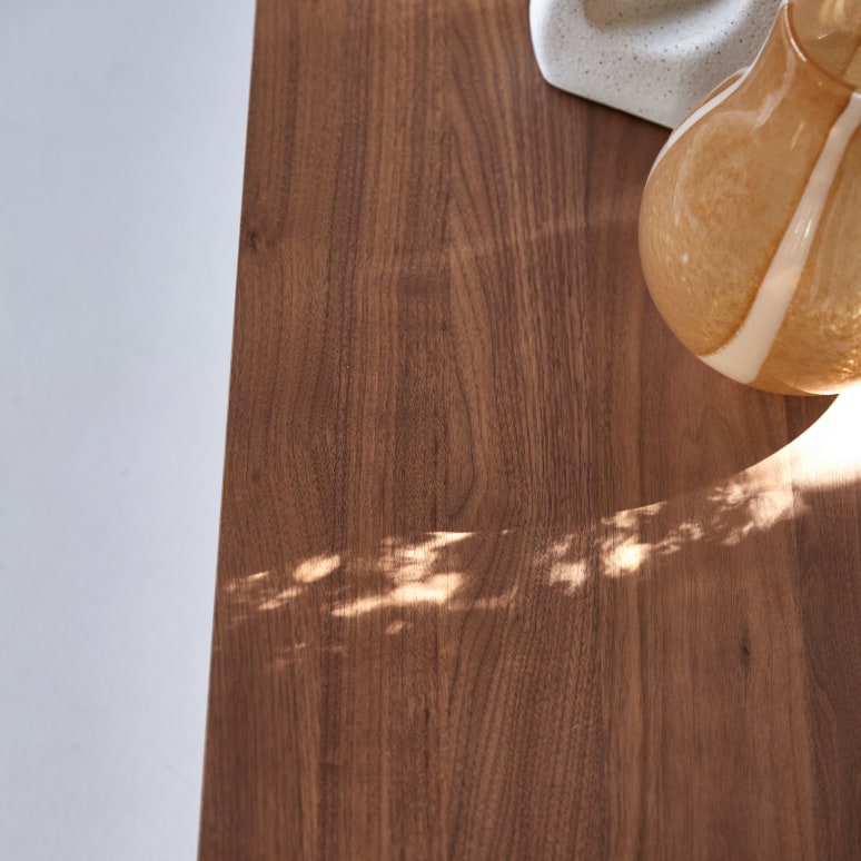 Esmée - Mobile TV in legno di noce massello 180 cm