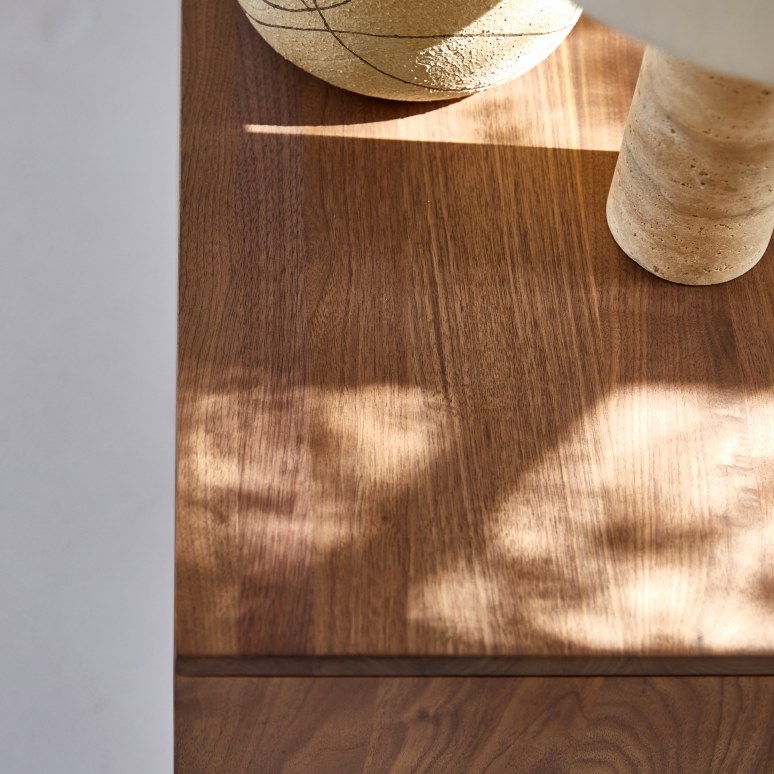 Esmée - Solid Walnut TV Stand