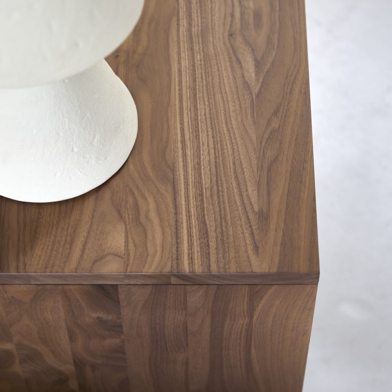Esmée - Solid walnut bedside table