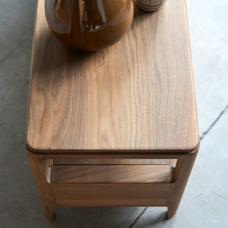 Arto - Solid Walnut TV Stand