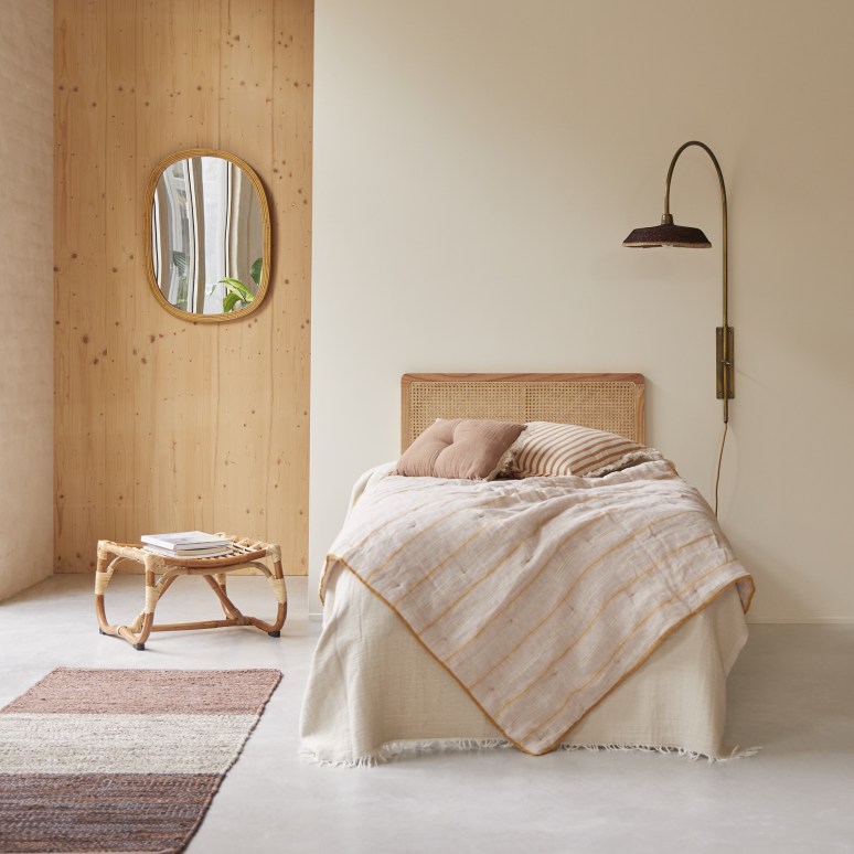 Adèle - Children’s rattan cane headboard, 90 cm