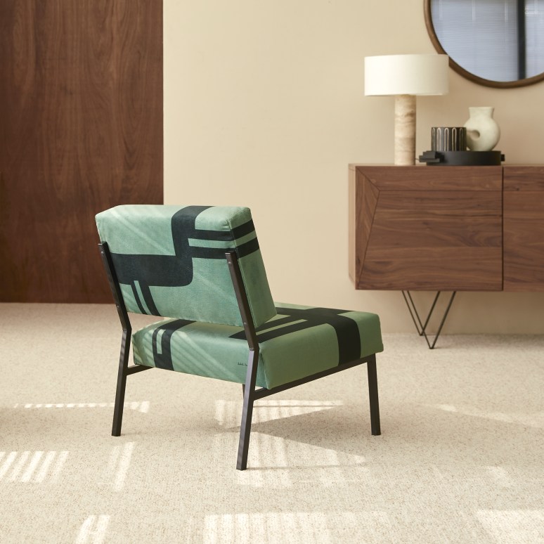 Barbican - Groene Franse fauteuil