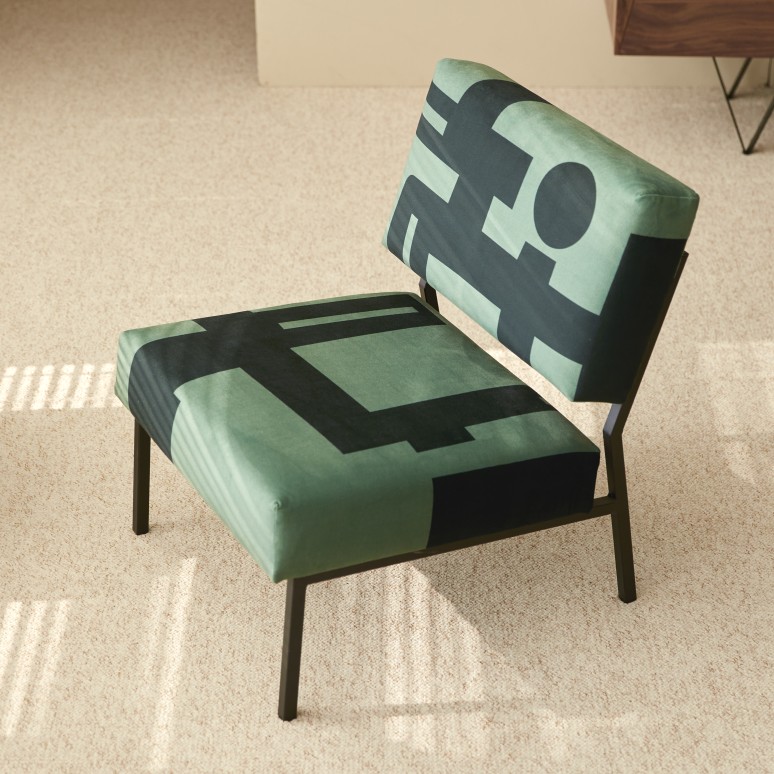 Barbican - Französischer Sessel Grün