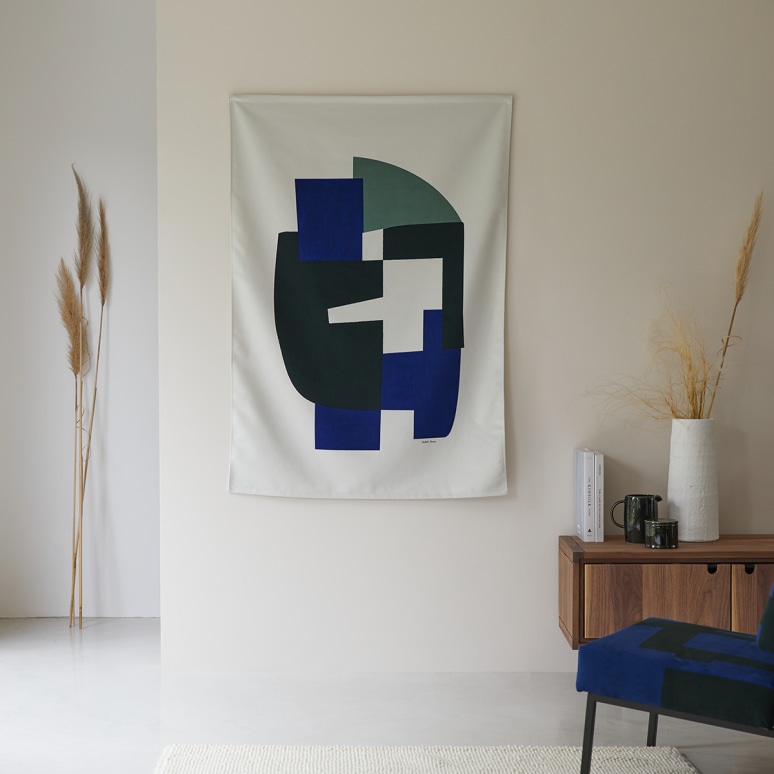 Tadao - Französischer Wandbehang 90x135 cm