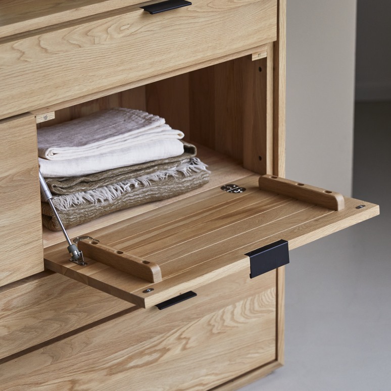 Senson - Solid oak chest of drawers