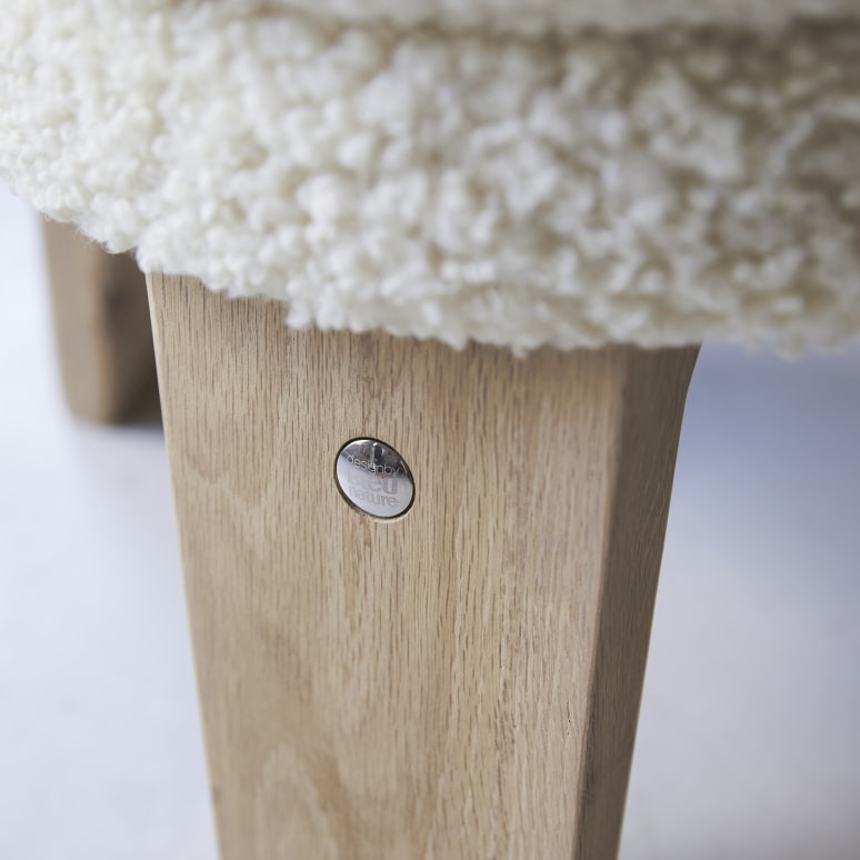 Mattak - Himalaya Solid Oak foot Stool