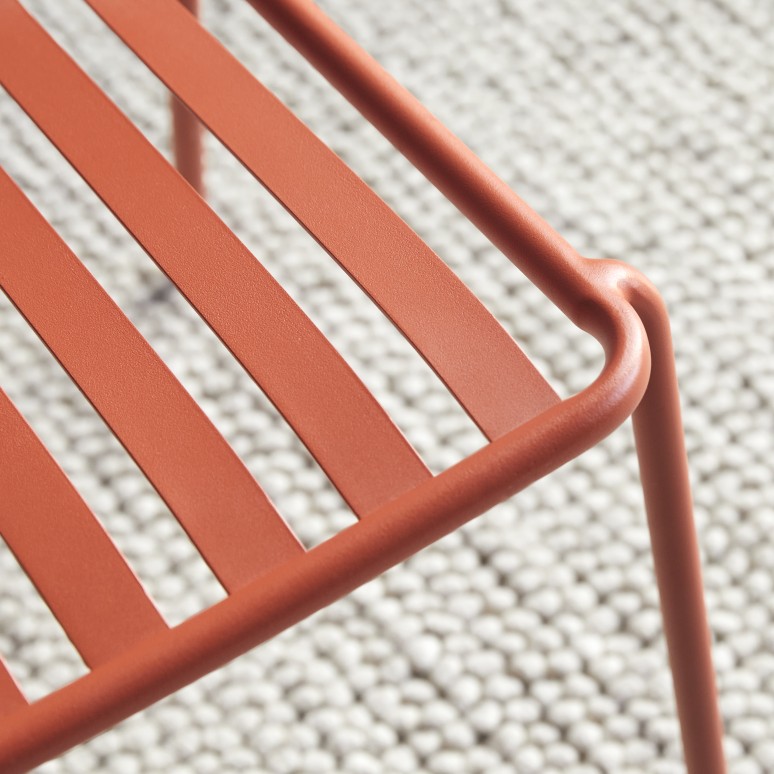 Gaby - Sedia in metallo orange