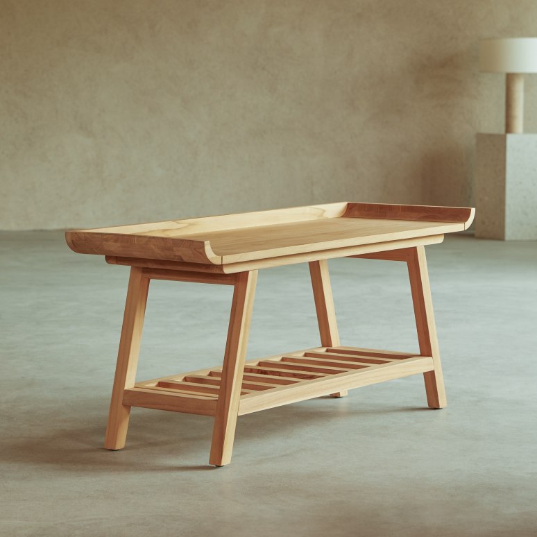 Pampa - Console basse en teck massif