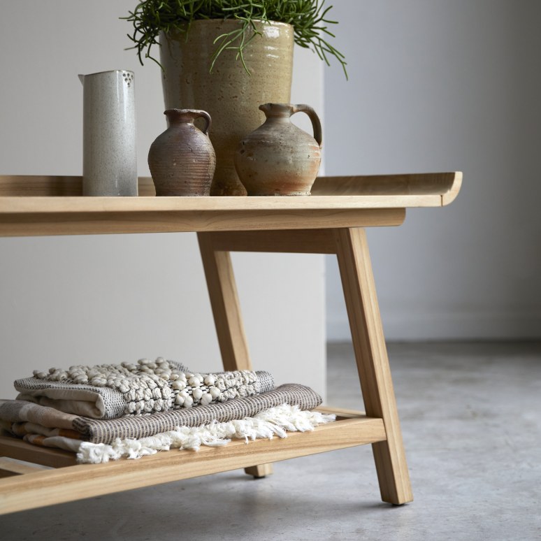 Pampa - Console basse en teck massif