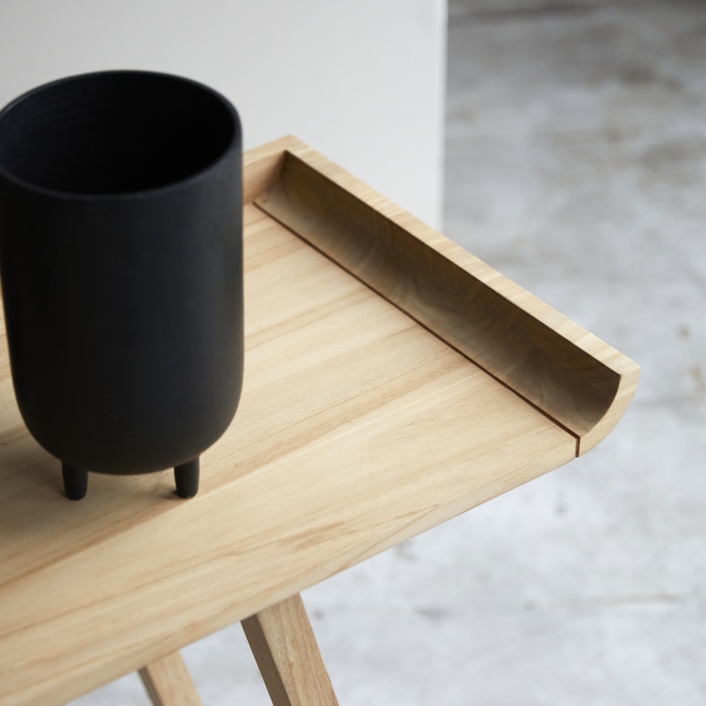 Pampa - Console haute en teck massif