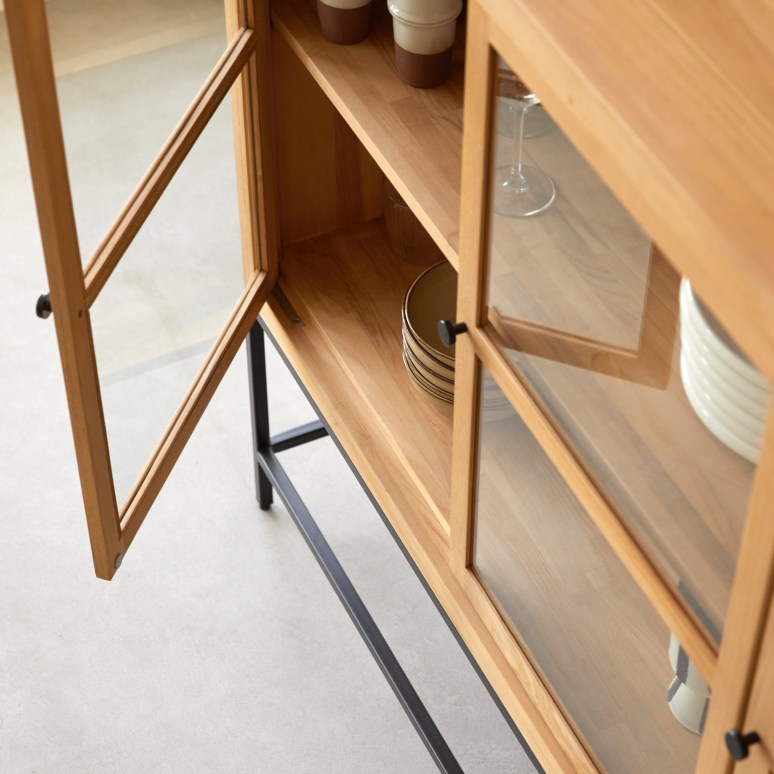 Babeth - Low solid teak dresser