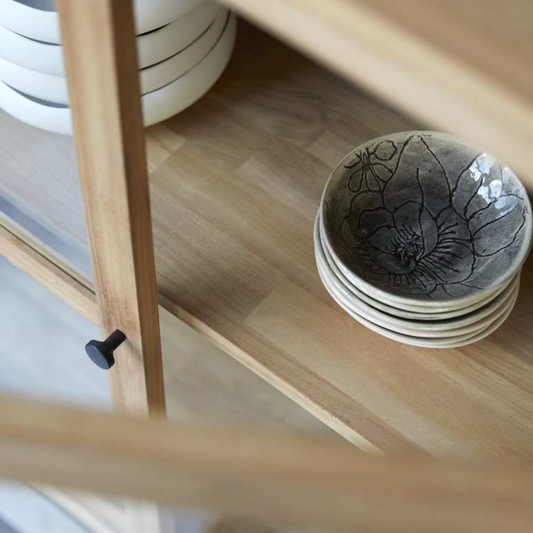 Babeth - Low solid teak dresser