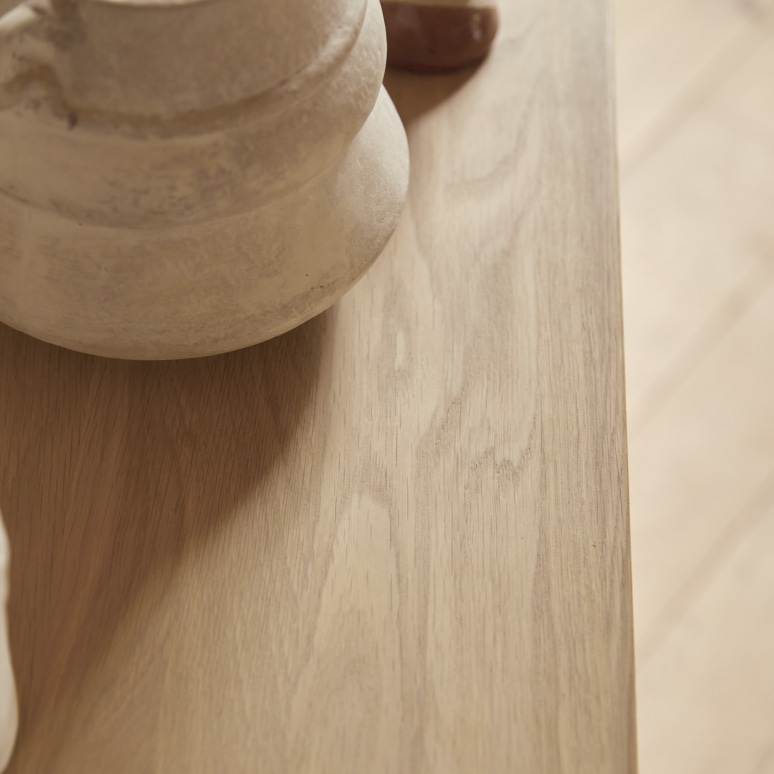 Pola - Buffet in legno di quercia massello 140 cm