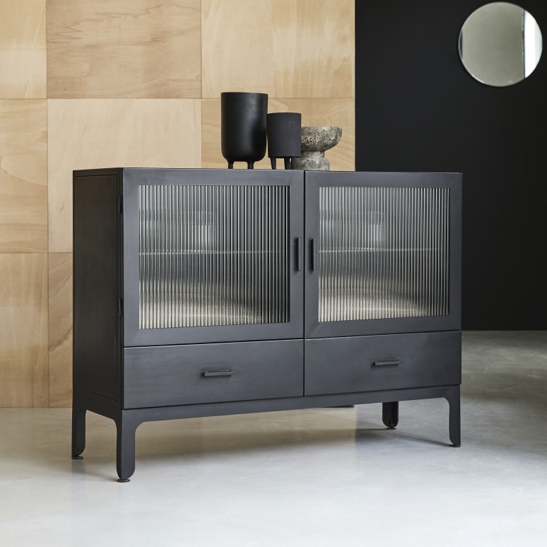Emil - Low metal sideboard