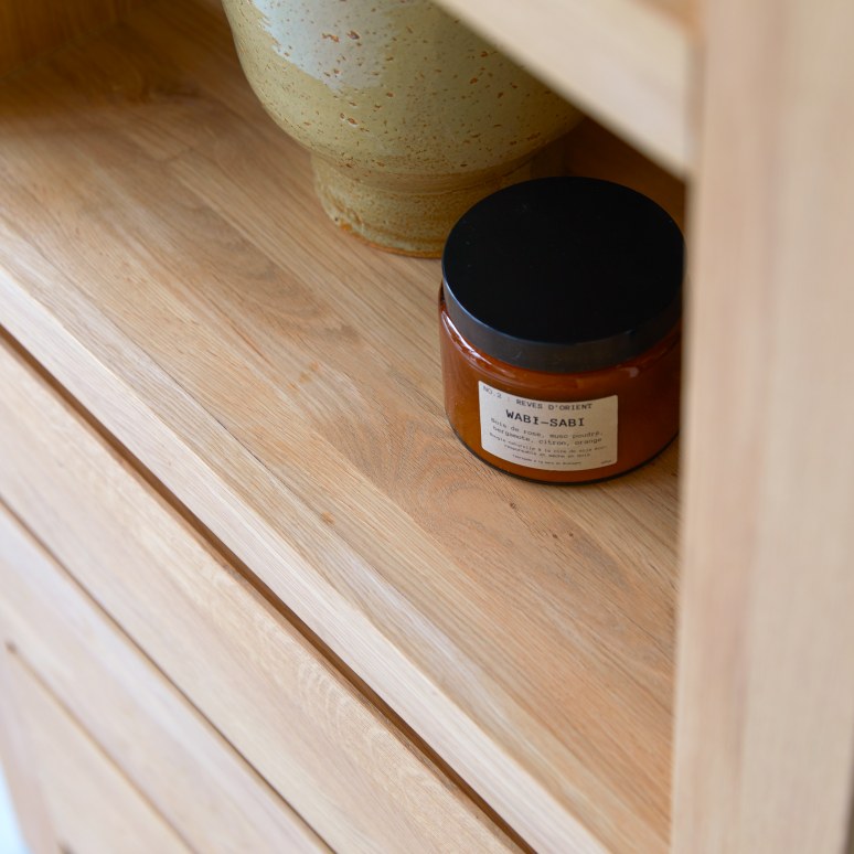 Eden - Solid Oak Bookcase