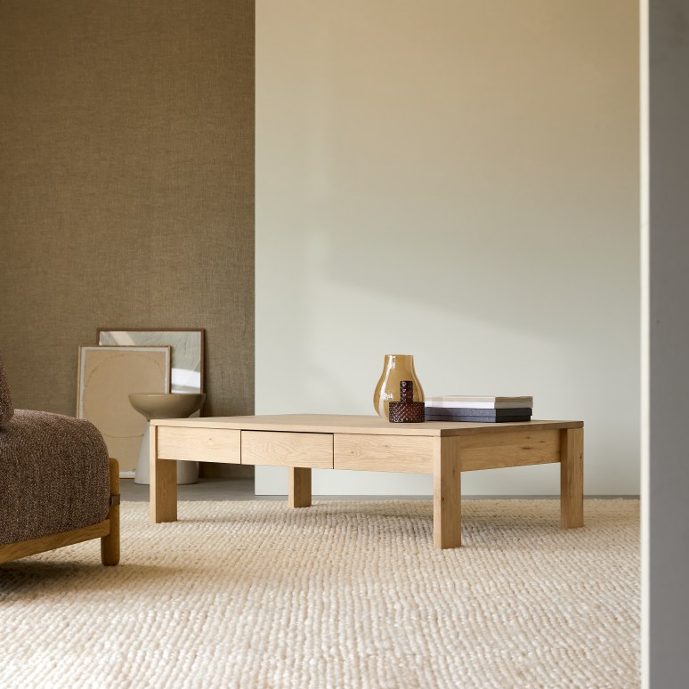 Eden - Massief eiken salontafel