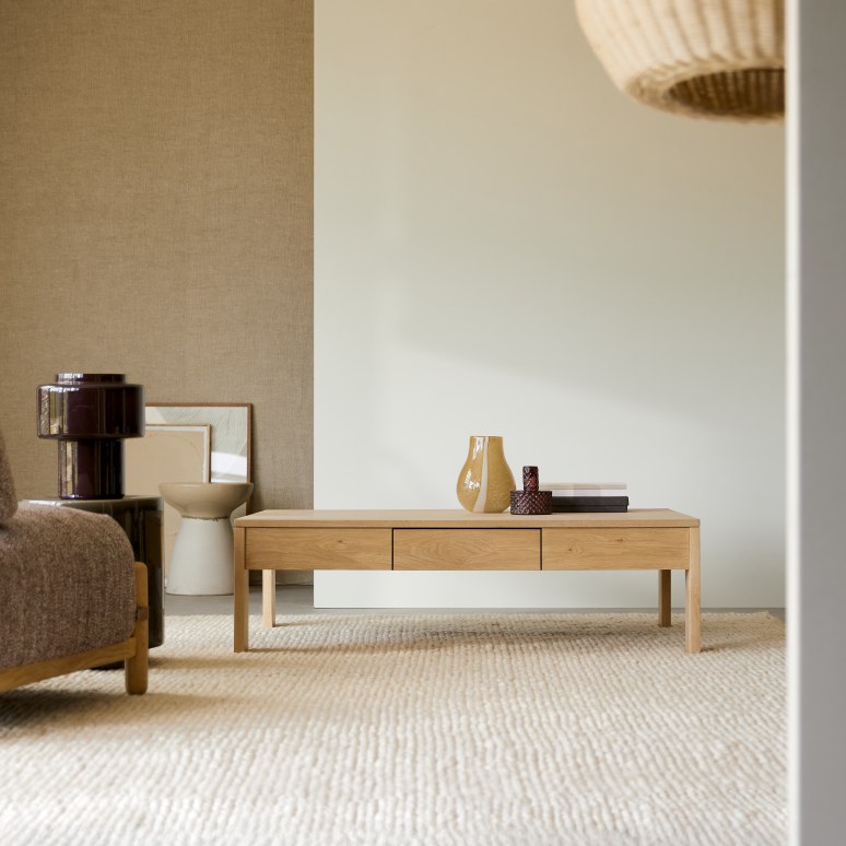 Eden - Solid Oak Coffee Table