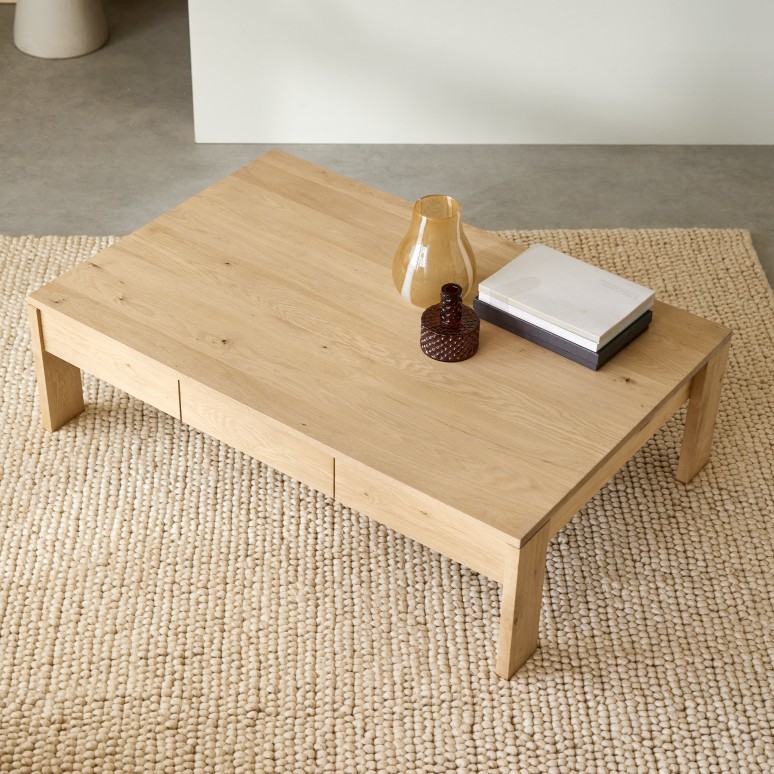 Eden - Solid Oak Coffee Table