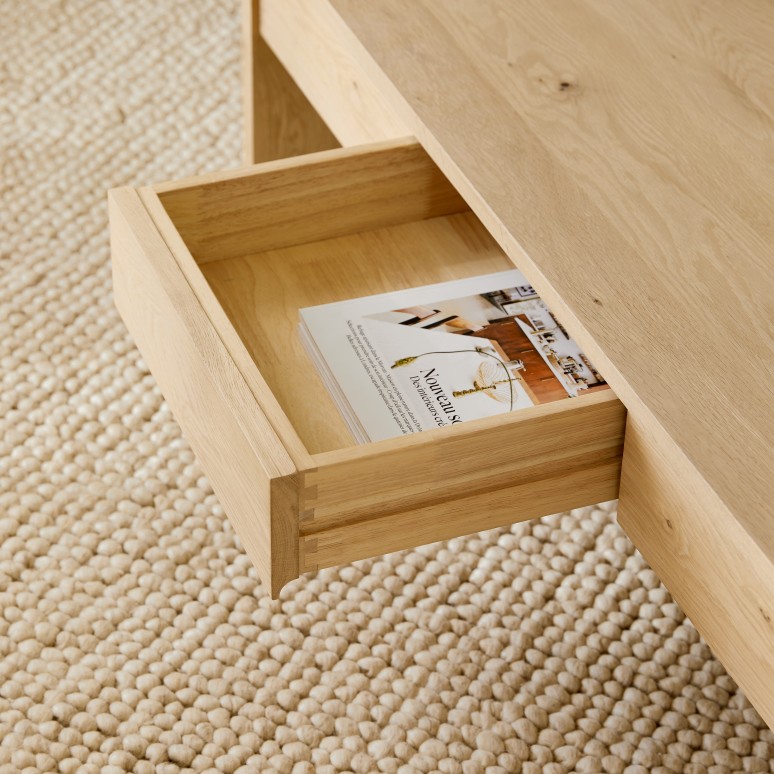 Eden - Solid Oak Coffee Table