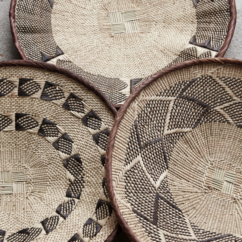 Tonga - Wall decoration in natural fibres, 38 cm