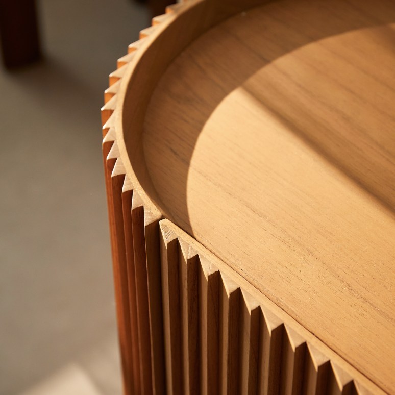 Lou - Buffet in legno di mindi 150 cm