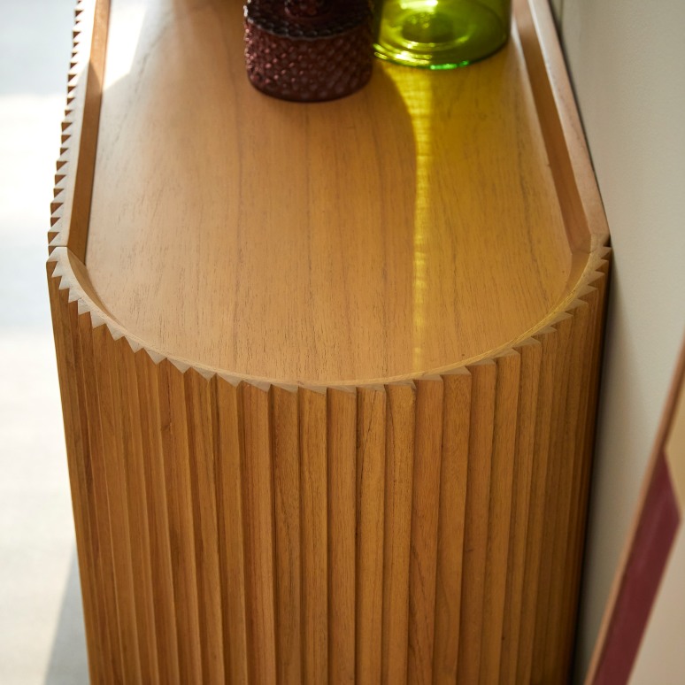 Lou - Mindi wood sideboard 150 cm