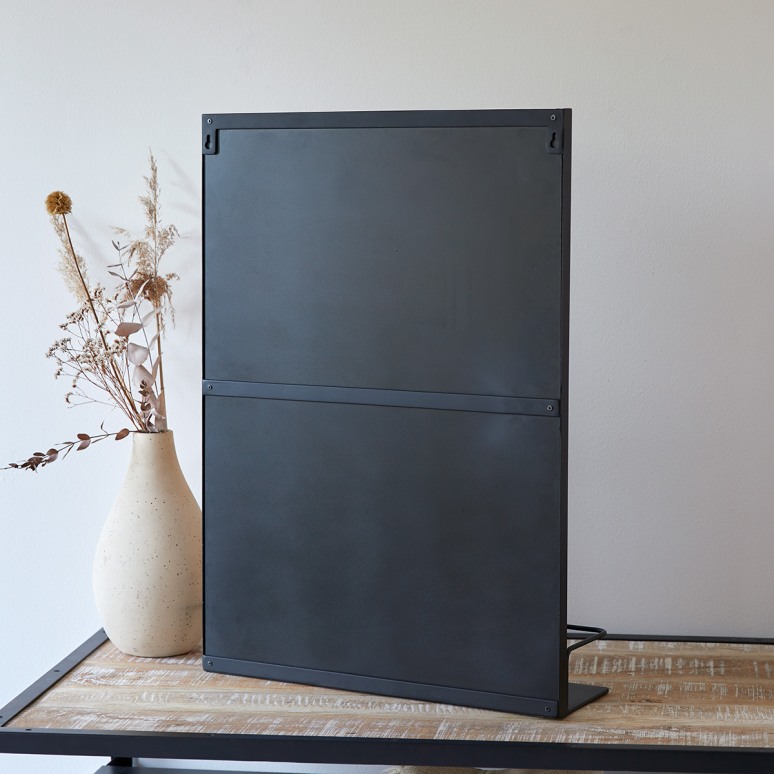 Lison - Espejo de metal 70 cm x 50 cm