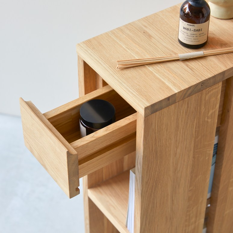 Eden - Solid oak side table