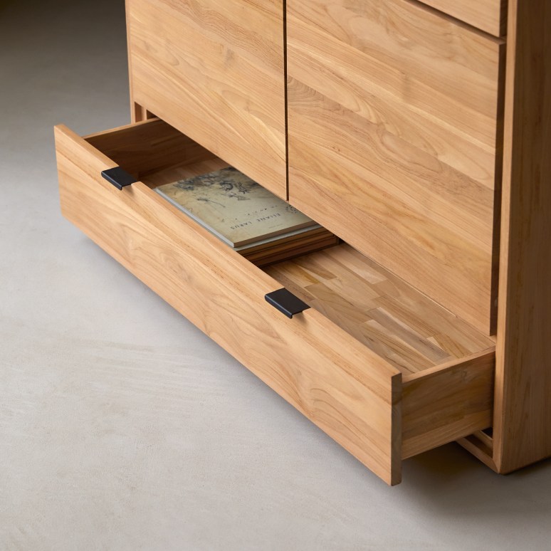 Senson - Buffet en teck massif 120 cm