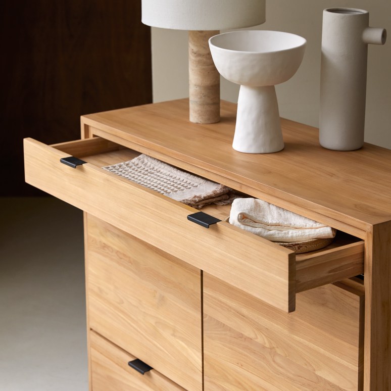 Senson - Solid teak sideboard 120 cm