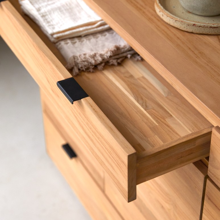 Senson - Solid teak sideboard 200 cm