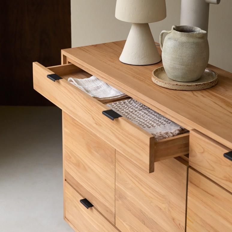 Senson - Buffet in teak massello 200 cm