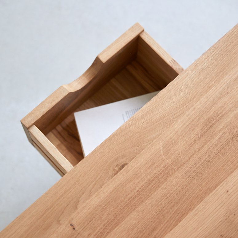 Oliver - Solid oak coffee table