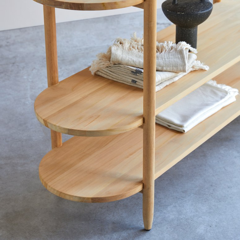 Poline - Solid Teak Console Table