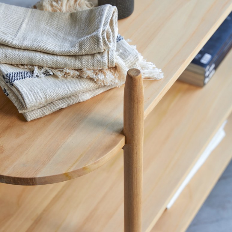 Poline - Solid Teak Console Table