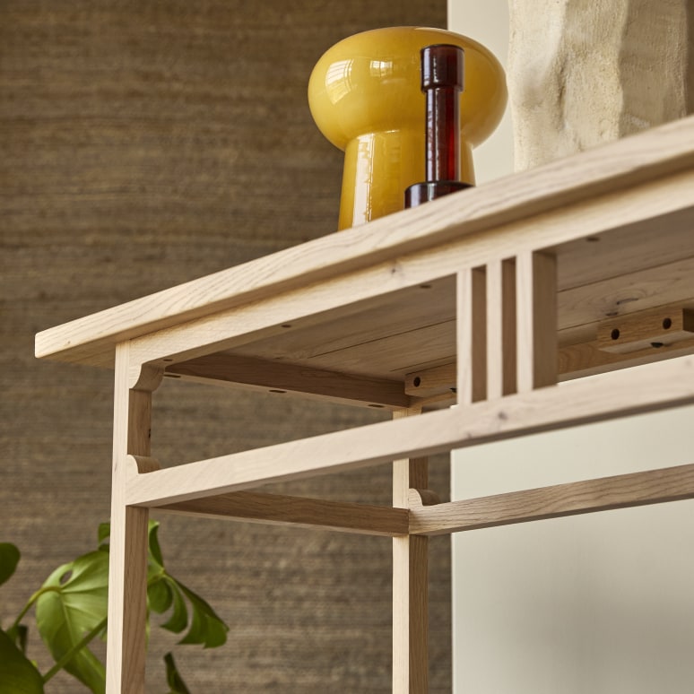 Clovis - Bijzettafel van massief eikenhout