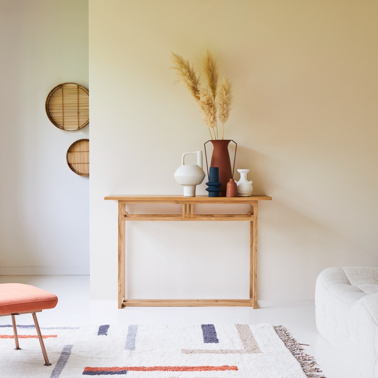 Clovis - Solid oak console table