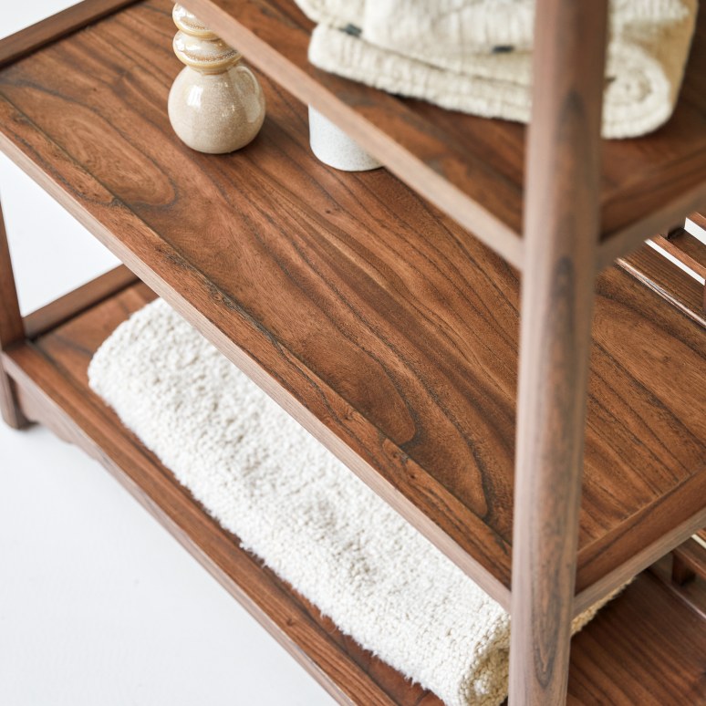 Ame - Solid elm bookcase