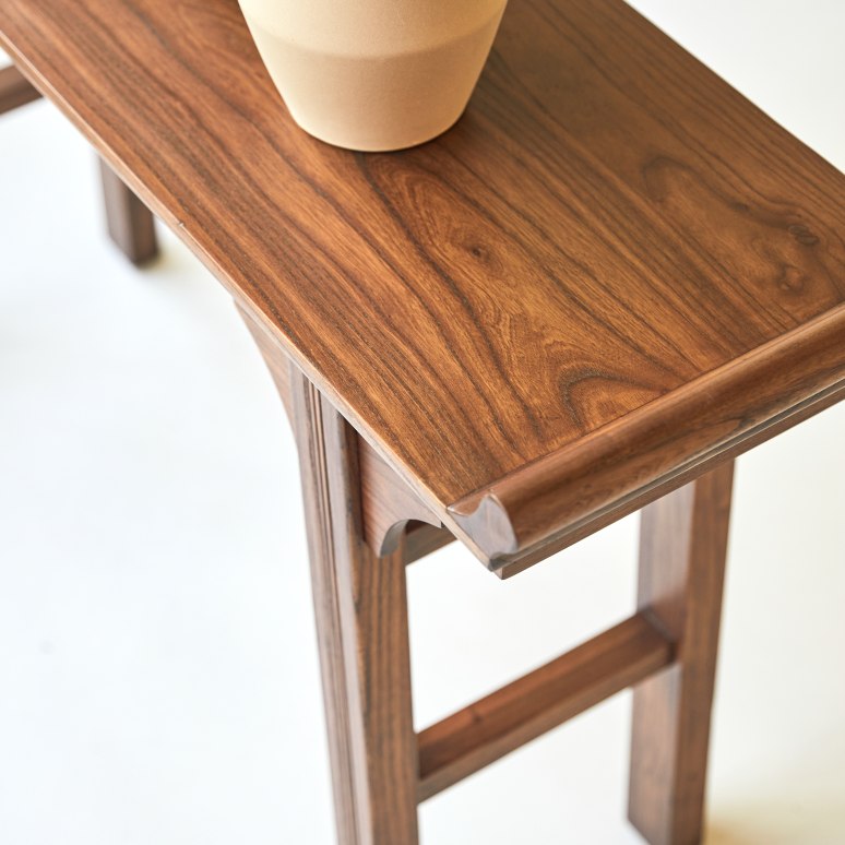 Arun - Solid elm console table