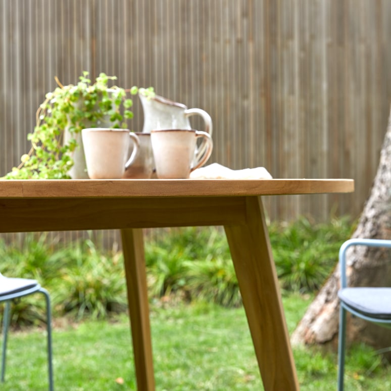 Mila - Tavolo da giardino in teak massello 6 persone